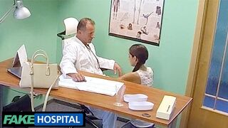 Desperate Russian Teen Rewards Doctor with Hard Sex